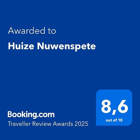 Huize Nuwenspete Villa นึนชเปท ภายนอก รูปภาพ